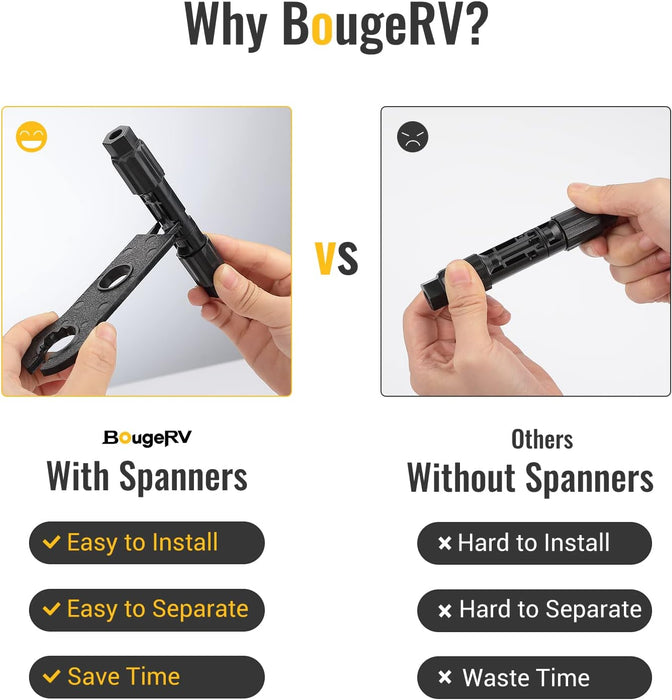 12 PCS Solar Connector Solar Panel Cable Connectors Solar Panel Connectors Kit