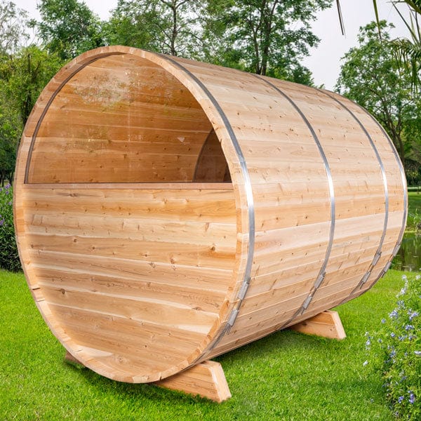 Dundalk Leisurecraft Canadian Timber Serenity MP Barrel Sauna | 4 Persons