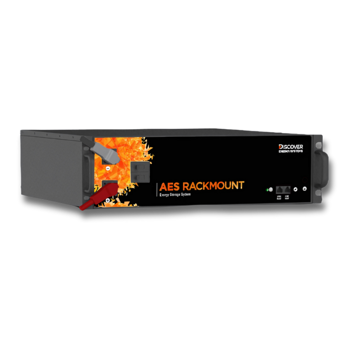 Discover Energy AES Rackmount ESS Battery Module 5.0 kWh 51.2V 100AH - 3U 19 INCH