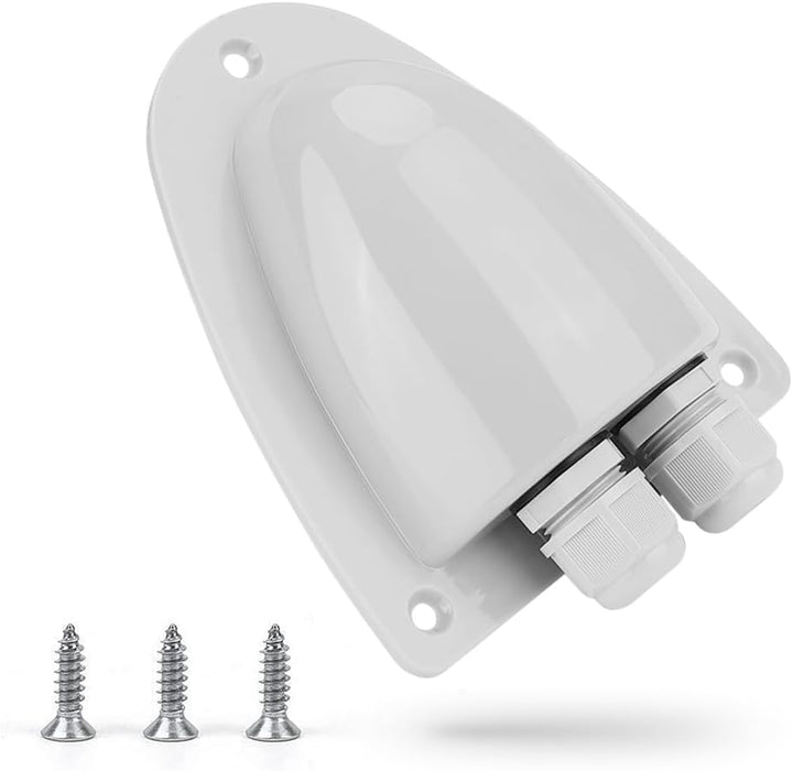 ABS Solar Double Cable Entry Gland Box