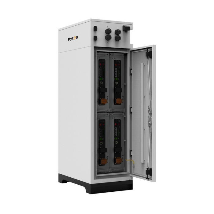 Pytes 20.48 kWh Battery Cabinet Bundle – Includes 4 x V5 Batteries & Outdoor Enclosure