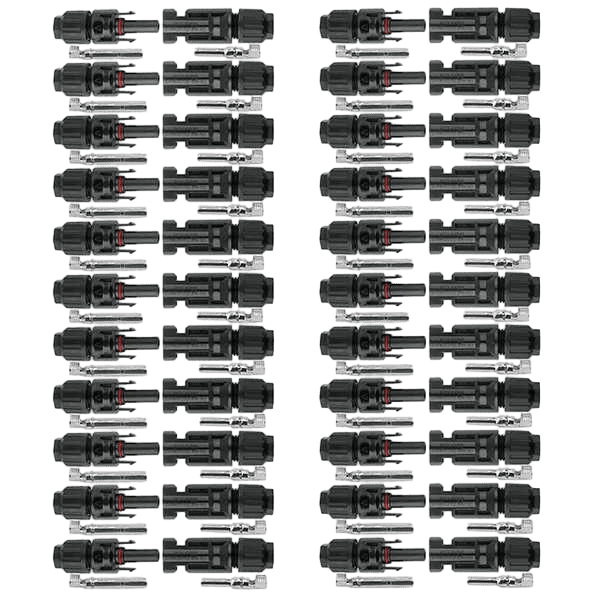 44PCS Solar Connector with Spanners IP67 Waterproof Male/Female