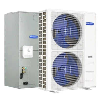 MRCOOL VersaPro 2nd Gen Central Split System with 48K BTU, 4 Ton, 16 SEER2, Heat Pump Condenser and Ducted Air Handler (MVP-48-HP-230A00-O)