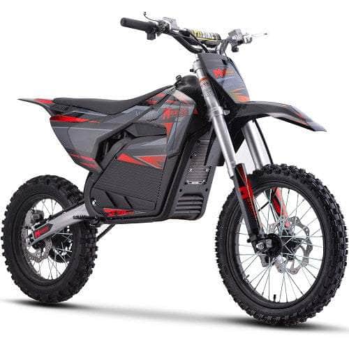 MotoTec 72V Pro Electric Dirt Bike 5000w Lithium, 30Ah