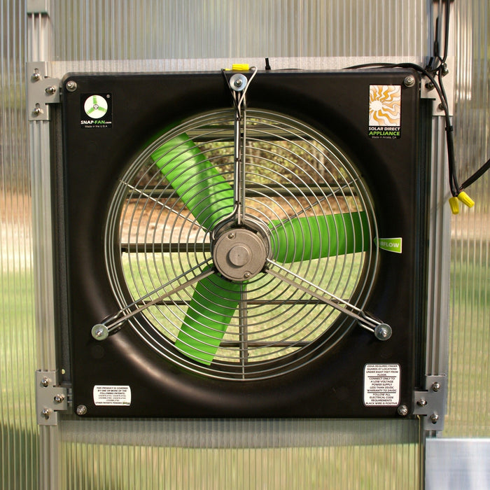 Riverstone | MONT Moheat Solar Greenhouse Kit Package With 8mm Twin-wall Polycarbonate Glazing