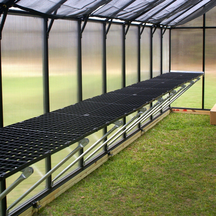 Riverstone | MONT Moheat Solar Greenhouse Kit Package With 8mm Twin-wall Polycarbonate Glazing