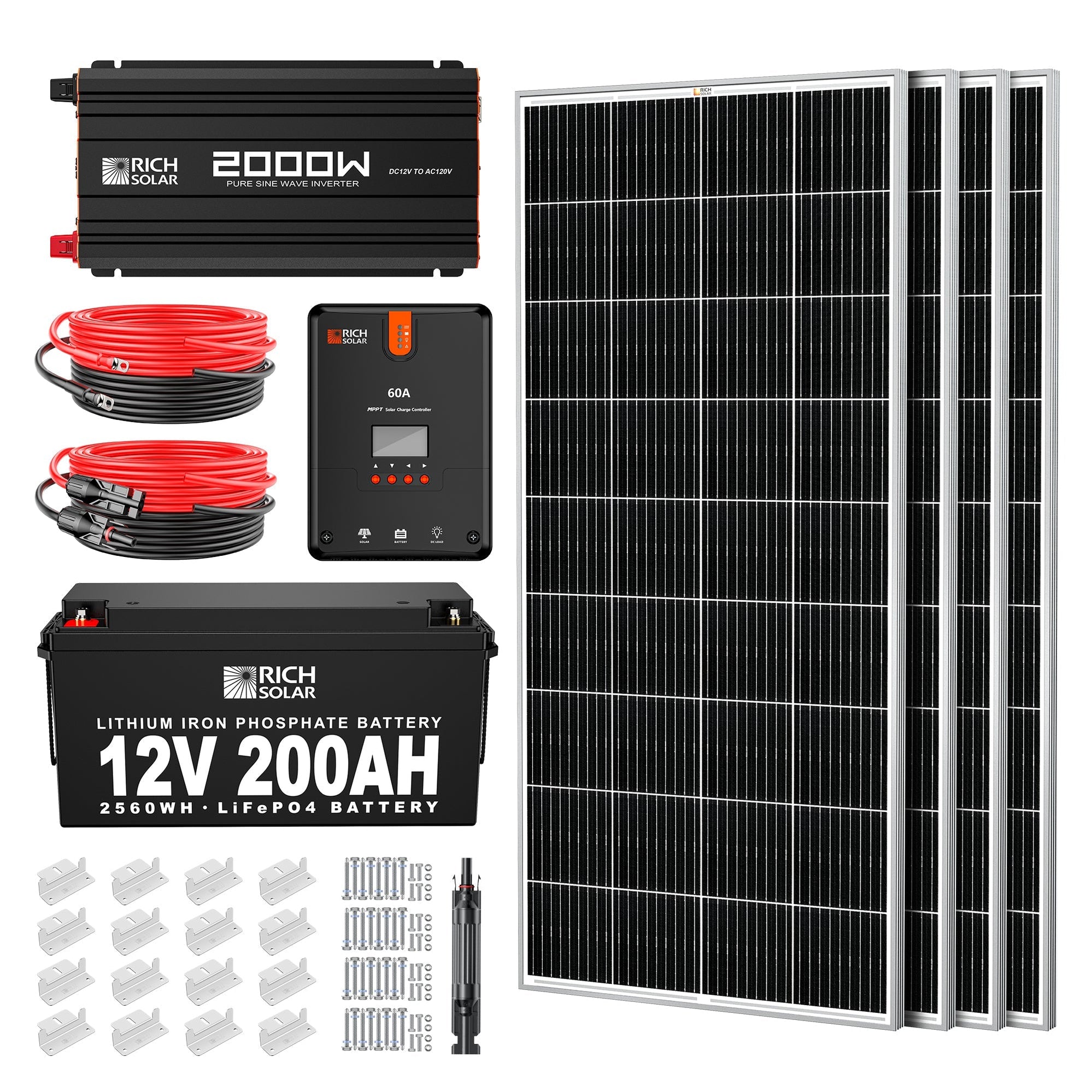 Complete Off Grid Complete Off-Grid All-In-One Solar Kit with Batteries — OffGrid Lux