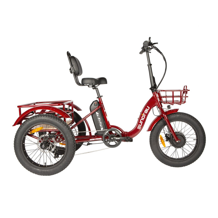 Eunorau NEW-TRIKE 2.0 Folding Electric Trike 48V 20Ah 500W 20 MPH