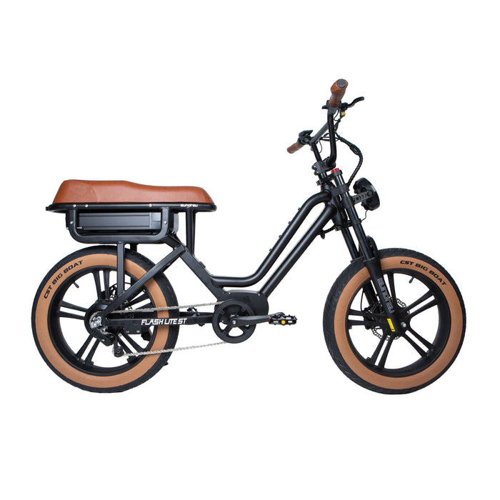 Eunorau Flash Lite ST 1.0 Step-Through Electric Bike 750W Rear Hub 92Nm