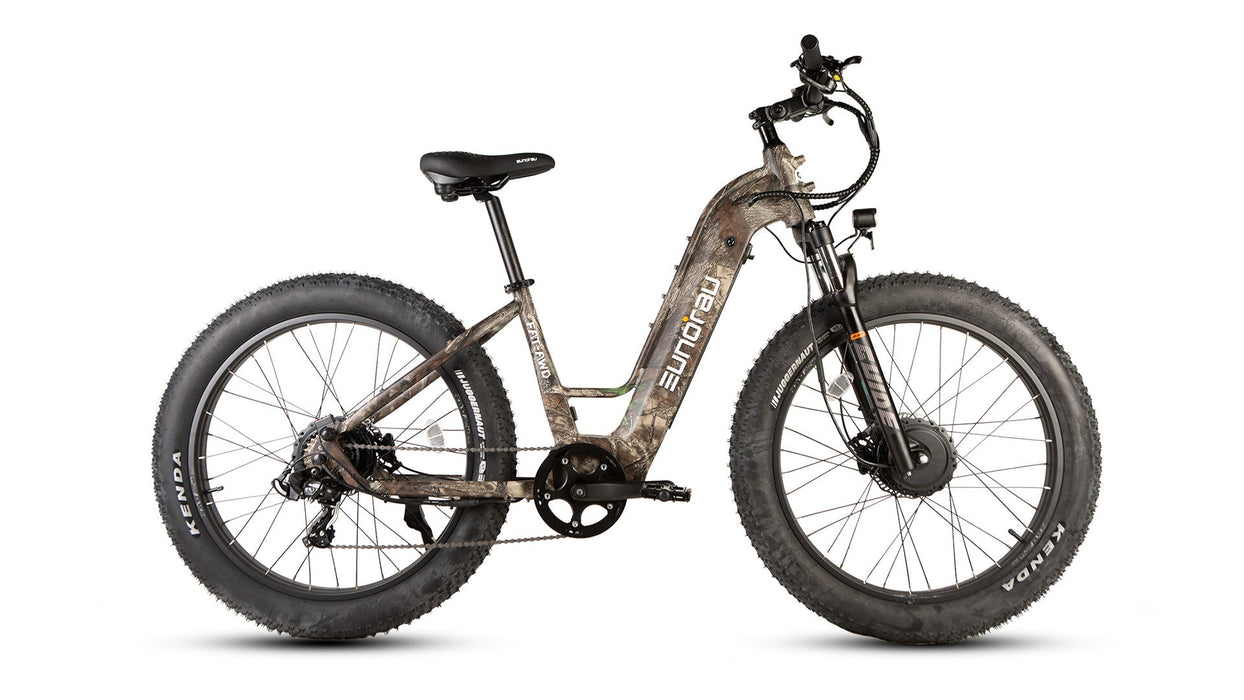 Eunorau FAT-AWD 3.0 Dual Motor Fat Tire eBike 48V Dual Battery Capable 375 lb