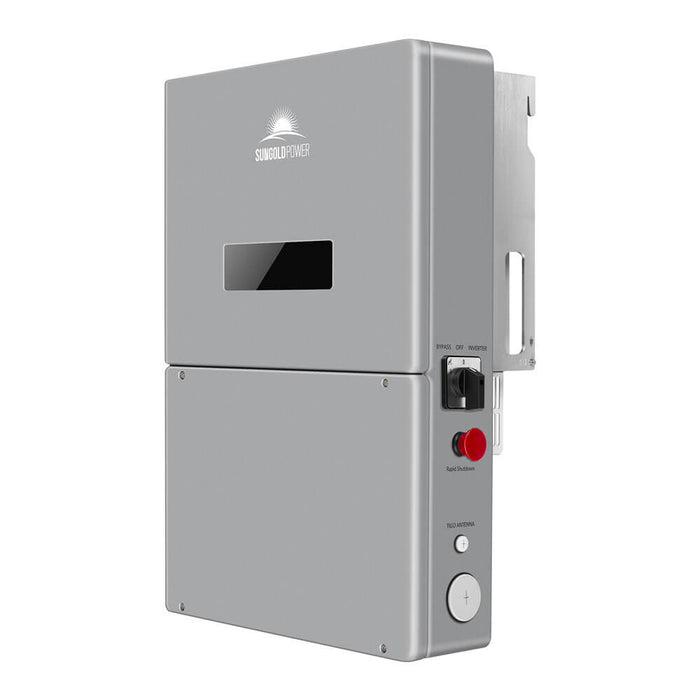 SungoldPower High Voltage 11.4KW Hybrid Split Phase Inverter with APS Transmitter SG11.4KHB-HV