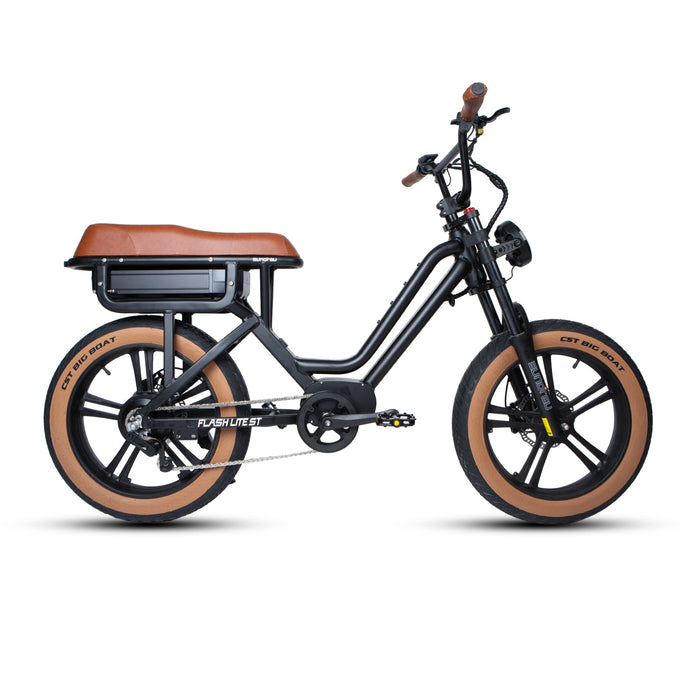Eunorau Flash Lite ST 1.0 Step-Through Electric Bike 750W Rear Hub 92Nm