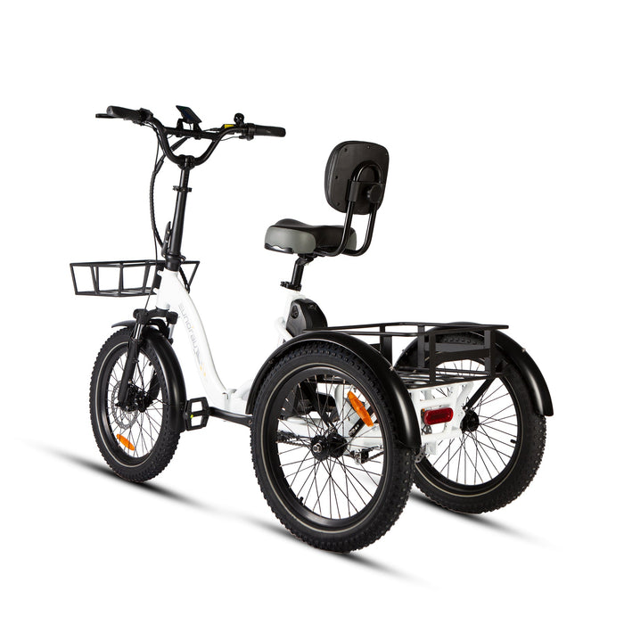 Eunorau ONE-TRIKE 2.0 Electric Trike 500W 48V 14.5Ah 20 MPH Folding