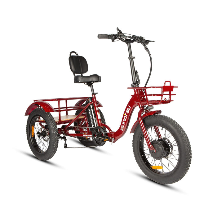 Eunorau NEW-TRIKE 2.0 Folding Electric Trike 48V 20Ah 500W 20 MPH