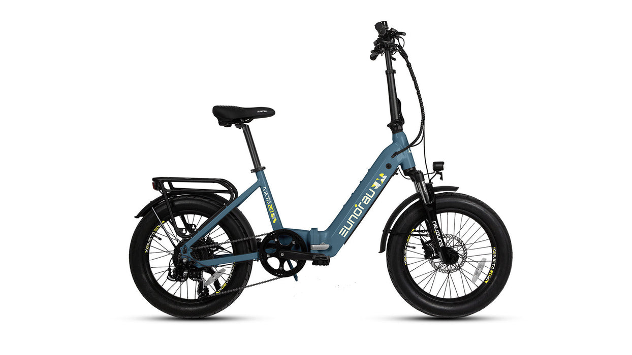 Eunorau META20 1.0 Foldable Electric Bike 500W 48V 15Ah Torque Sensor