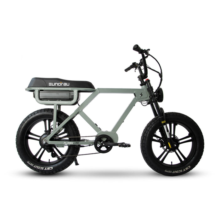Eunorau Flash Lite 2.0 Electric Bike 52V 16Ah 750W Rear Hub 20 MPH