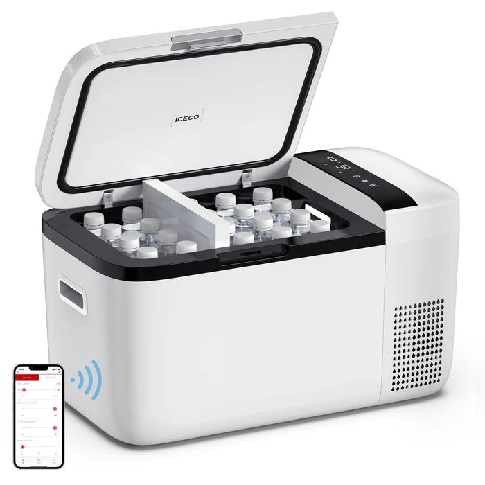 ICECO GO20 21QT Dual Zone 12V Portable Fridge Car Freezer