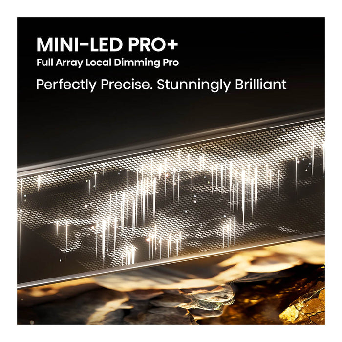 MirageVision Direct Sun Outdoor TV – 2800 Nits, Mini-LED Pro – Platinum+ Series