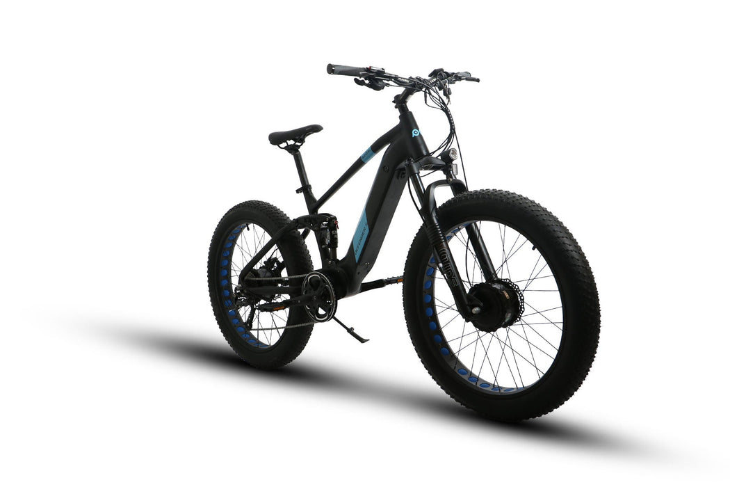 Eunorau Defender-S Electric Bike, Dual 750W, Full Suspension,
