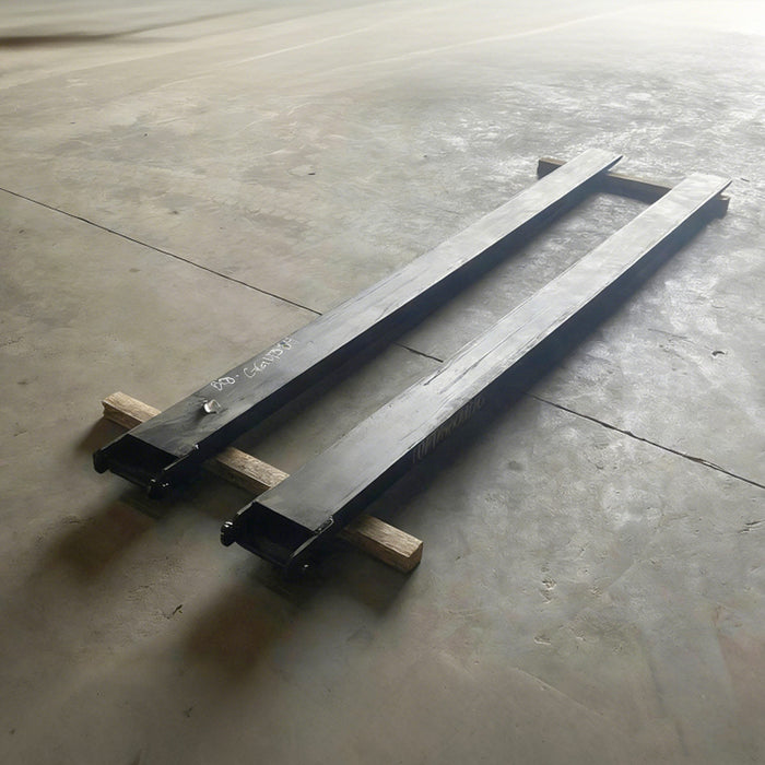 Greatbear 10ft Forklift Extensions 6” Wide Forks, 6600lbs Capacity (Pair)