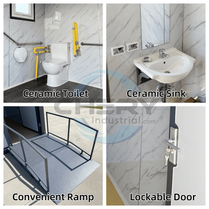 10 ft Handicap‑Accessible Portable Toilet SUIMT10FTADA