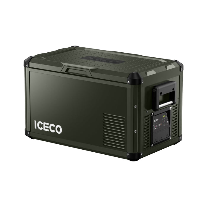 ICECO NEW！37QT VL35ProS Olive 12V Metal Single Zone Fridge Freezer