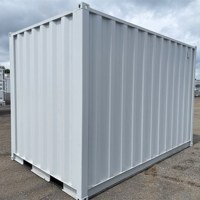 12’ Small Cubic Shipping Container with Roll‑Up Door