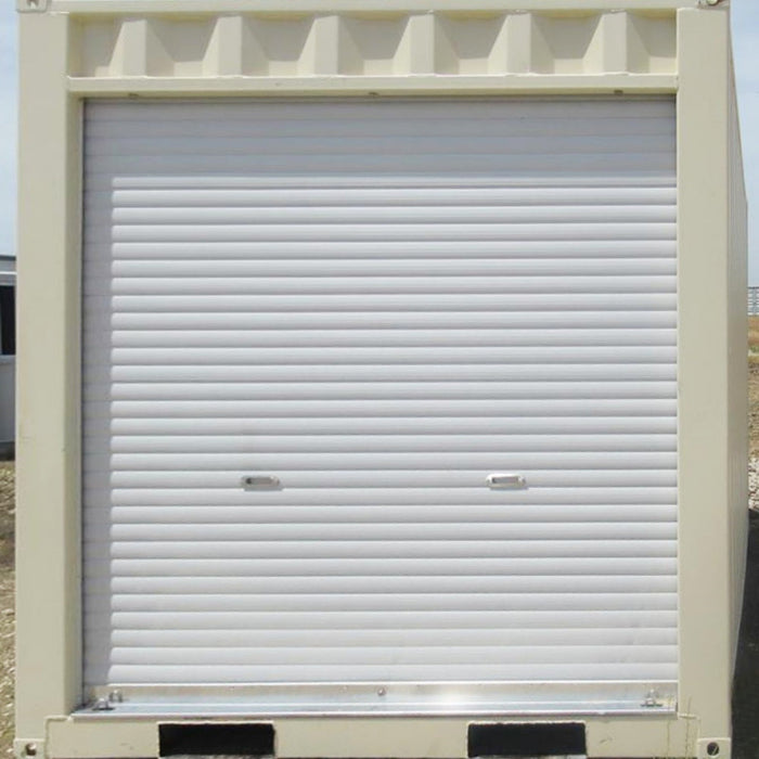 12’ Small Cubic Shipping Container with Roll‑Up Door