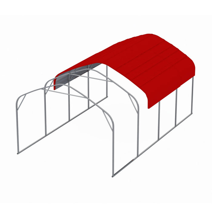Chery Industrial 12’ x 20’ Heavy Duty Metal Garage Carport SUISCM122009