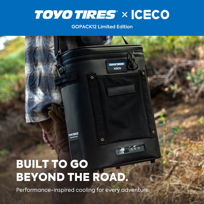 ICECO 13.5QT GOPACK12 Single Zone 12V Ice-Free Freezer  TOYO Limited Edition