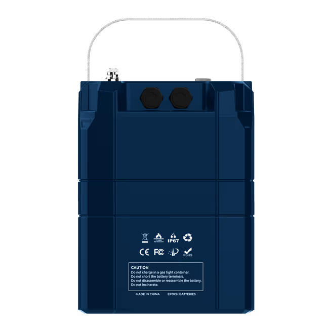 Epoch Batteries | 12V 460Ah (5.89kWh) V2-T Elite Series - Heated & Bluetooth & Victron Comms LiFePO4 Battery