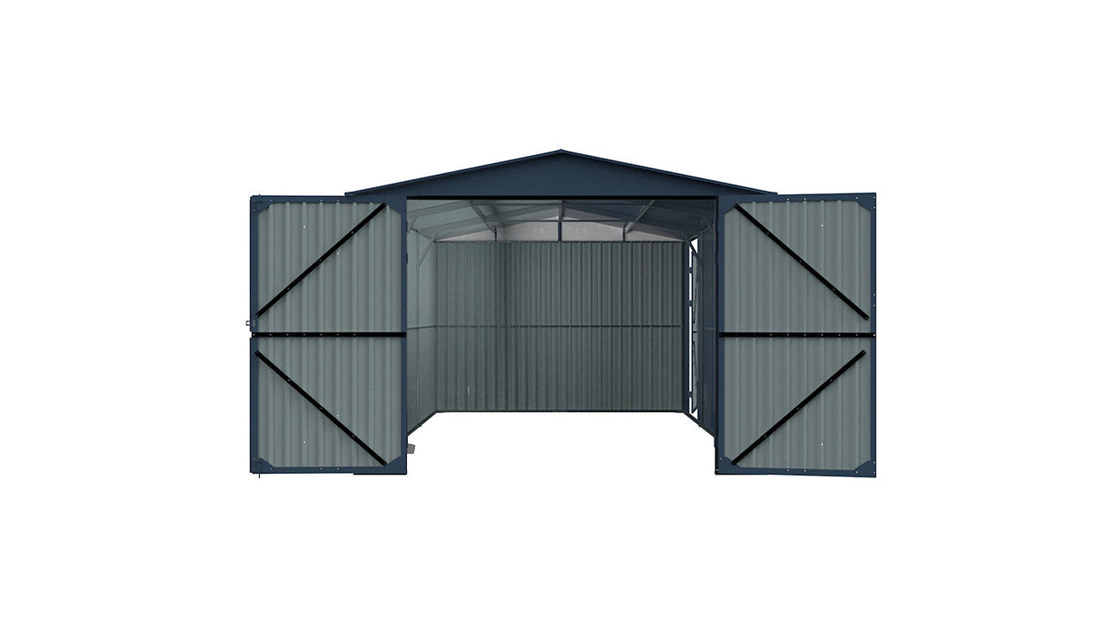 13'x20' Plus Upgraded Metal Garage Shed
