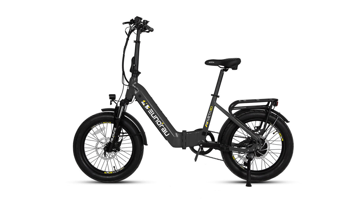 Eunorau META20 1.0 Foldable Electric Bike 500W 48V 15Ah Torque Sensor