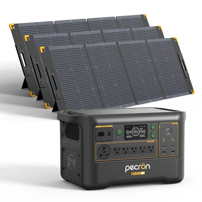PECRON F3000LFP Portable Power Station 3600W 3072Wh (Pre-Order: ETA Mid October)