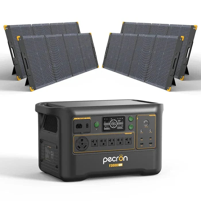 PECRON F3000LFP Portable Power Station 3600W 3072Wh (Pre-Order: ETA Mid October)