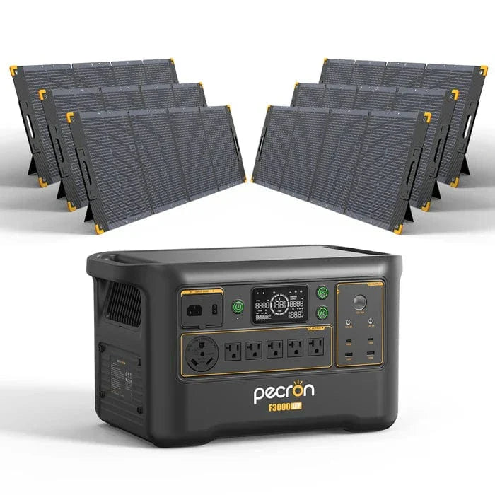 PECRON F3000LFP Portable Power Station 3600W 3072Wh (Pre-Order: ETA Mid October)