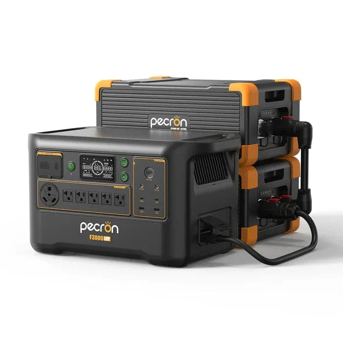 PECRON F3000LFP Portable Power Station 3600W 3072Wh (Pre-Order: ETA Mid October)