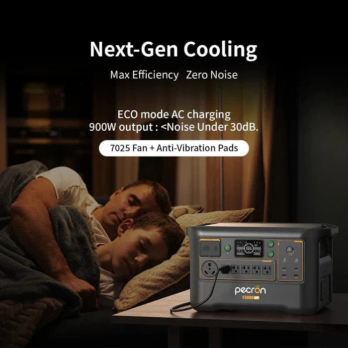 PECRON F3000LFP Portable Power Station 3600W 3072Wh (Pre-Order: ETA Mid October)