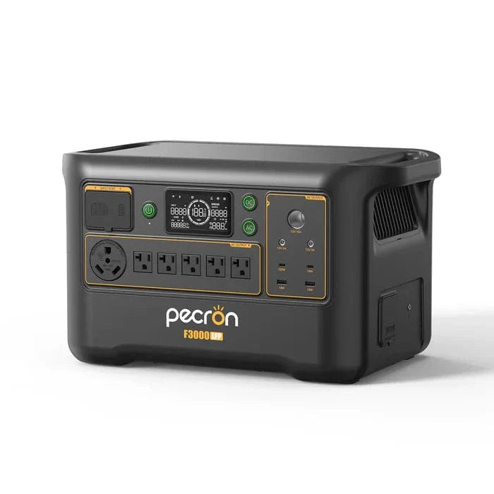 PECRON F3000LFP Portable Power Station 3600W 3072Wh (Pre-Order: ETA Mid October)