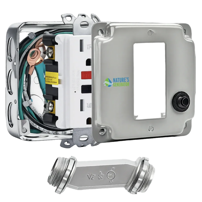 Nature's Generator 15A GFCI Power Outlet Box