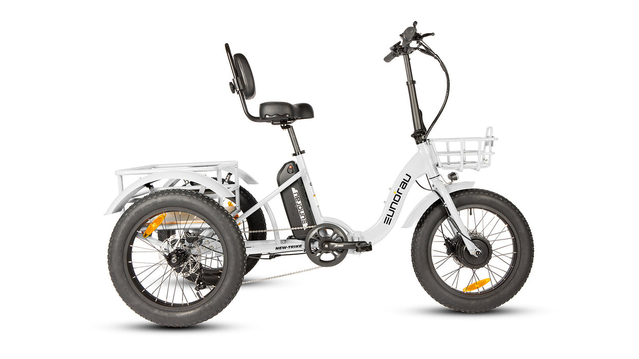 Eunorau NEW-TRIKE 2.0 Folding Electric Trike 48V 20Ah 500W 20 MPH