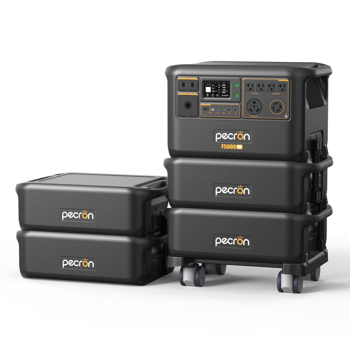 PECRON FP5000-48V Expansion Battery 5120Wh for F5000LFP
