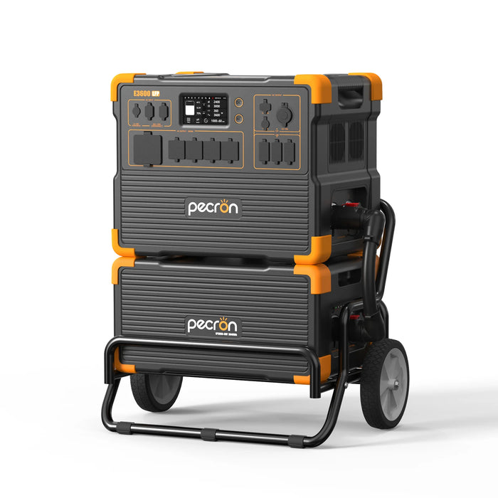 PECRON E3600LFP Solar Generator Kit 3600W 3072Wh