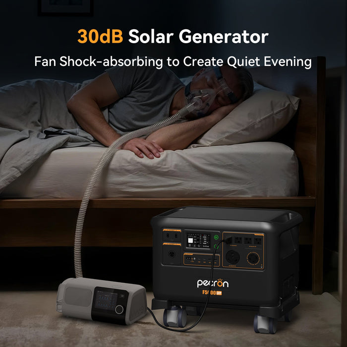 PECRON F5000LFP Portable Power Station 7200W 5120Wh 120V/240V