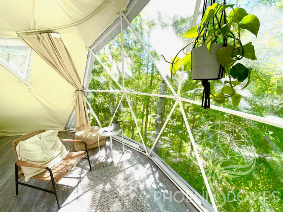 Phoenix Domes 4-Season Deluxe Glamping Package Dome | 16' (5M)