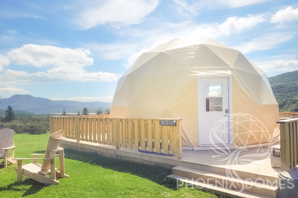 Phoenix Domes 4-Season Deluxe Glamping Package Dome | 16' (5M)