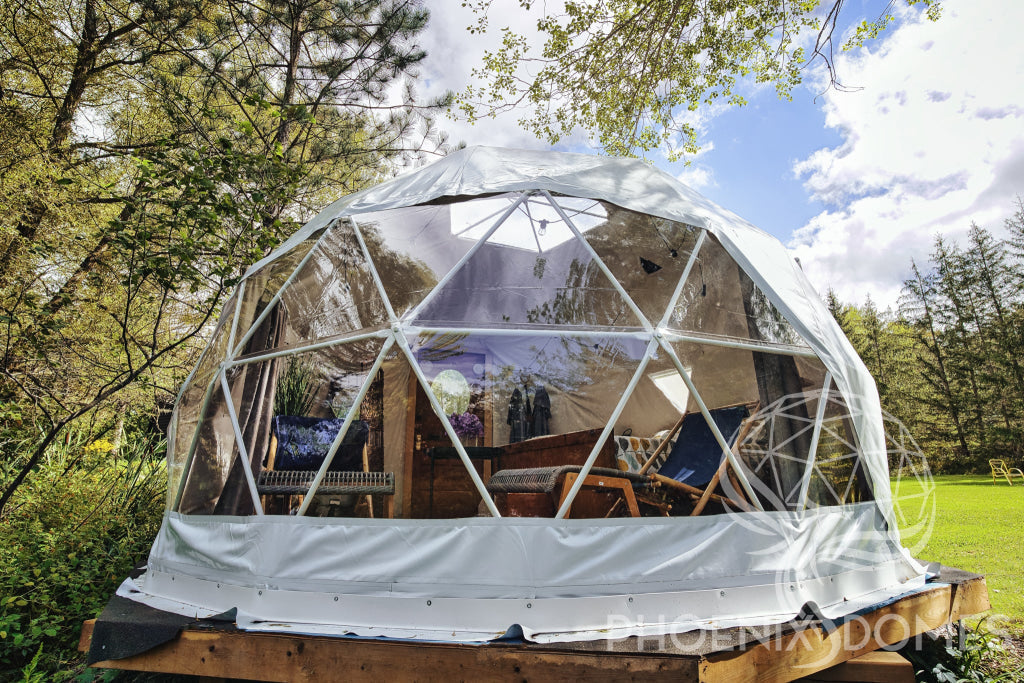 Phoenix Domes 4-Season Deluxe Glamping Package Dome | 16' (5M)