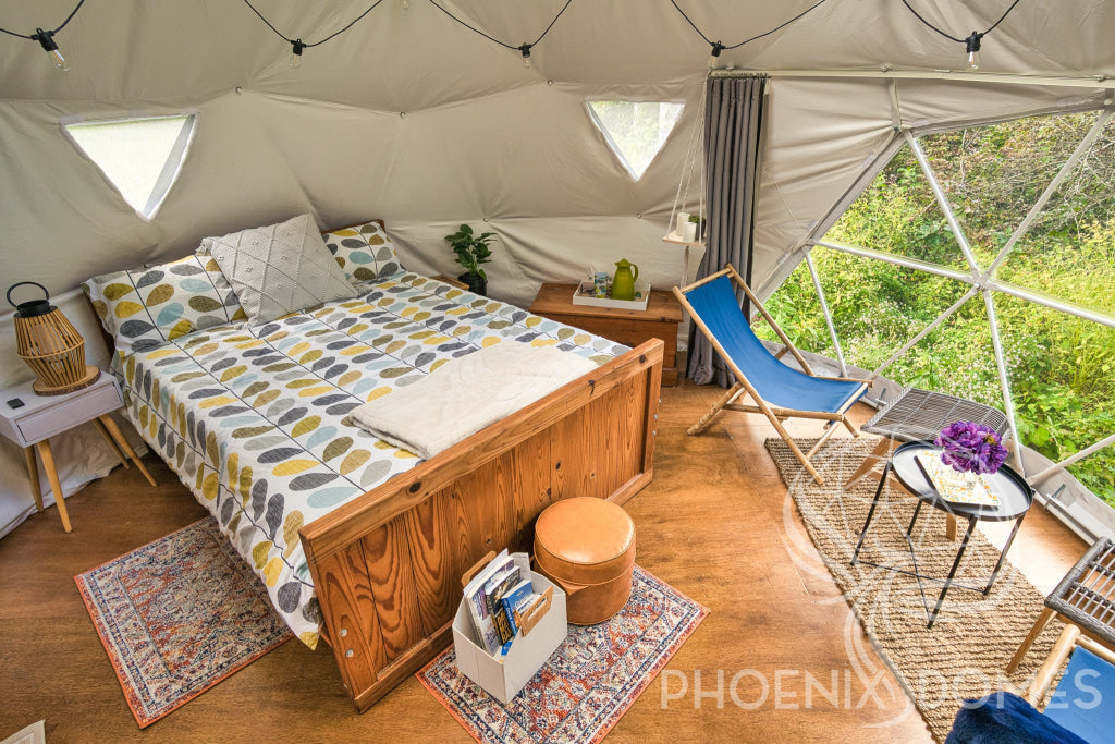 Phoenix Domes 4-Season Deluxe Glamping Package Dome | 16' (5M)