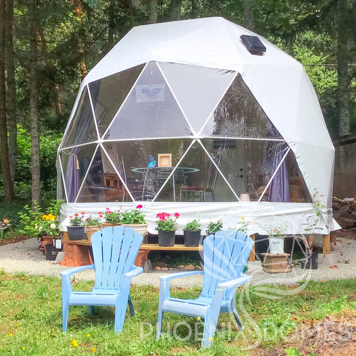 Phoenix Domes 4-Season Deluxe Glamping Package Dome | 16' (5M)