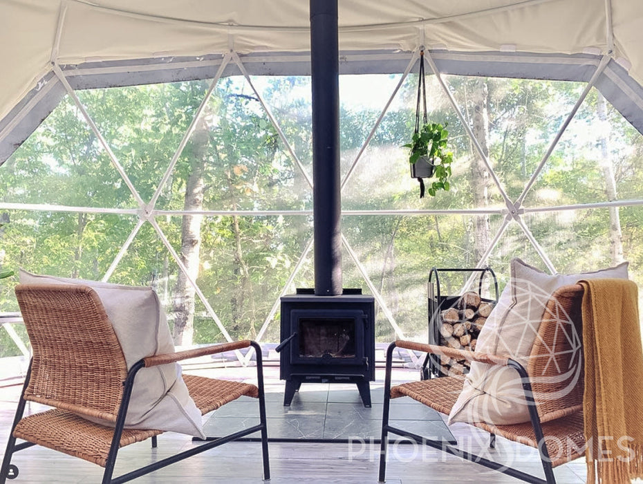 Phoenix Domes 4-Season Deluxe Glamping Package Dome | 16' (5M)